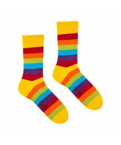 Spox Sox Rainbow Ponožky, 44-46, Více barevná