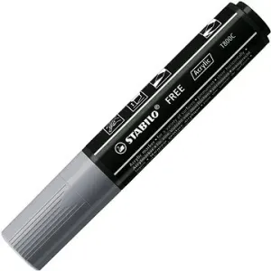 STABILO FREE Acrylic T800C 4 - 10 mm, tmavě šedý