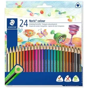 STAEDTLER Noris Colour trojhranné, 24 barev