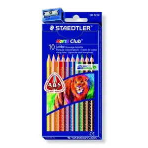 STAEDTLER - Barevné tužky, trojúhelníkové, hrubé, STAEDTLER 