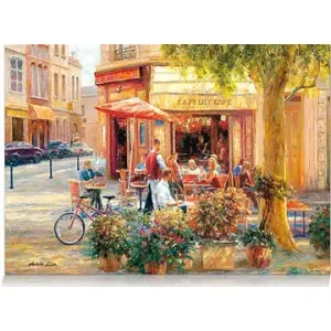 Star Puzzle Kavárna na rohu, Paříž 1000 dílků