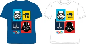 Star-Wars licence Chlapecké tričko - Star Wars 52029487, bílá Barva: Bílá, Velikost: 140