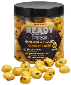 Starbaits Tygří ořech Bright Ready Seeds Pro 250ml - Ginger Squid #4084577