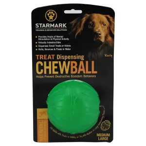 Starmark Treat Dispensing Chew míček - M/L: ca. Ø 9 cm