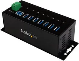 Startech St7300Usbme 7 Port Industrial 3.0 Hub Esd Protection