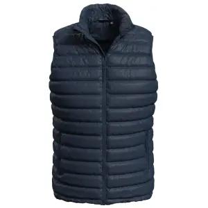 Stedman Pánská prošívaná vesta bez kapuce - Půlnoční modrá | XL