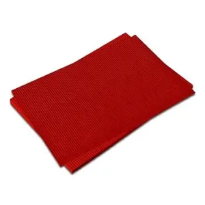 Stepa Vlnitá lepenka 50 × 70 cm / 260 g / role červená