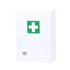 Nástěnná lékárnička malá prázdná – dekor bílá