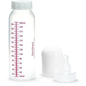 Sterifeed plastová kojenecká lahvička 250ml se savičkou a krytkou #5238498