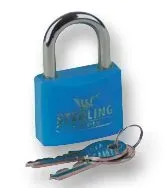 Sterling Security Products Bl4Bl Blue Lock-Out Padlock