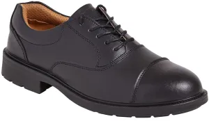 Sterling Steel Ss501Cm 10 Safety Shoe, Oxford, Black, Size 10
