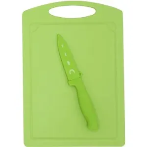 STEUBER 29×20 cm s nožem na loupání, zelená