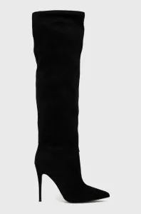 Kozačky Steve Madden Darian dámské, černá barva, na podpatku #3442509