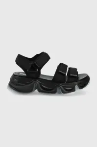 Sandály Steve Madden Chakra dámské, černá barva, na platformě #1993950