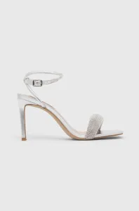Sandály Steve Madden Entice-R stříbrná barva, SM11002267 #4345160