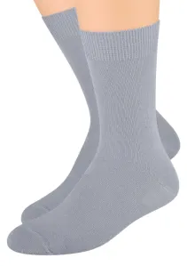 Dámské zdravotní ponožky s lemem 048 STEVEN Barva/Velikost: grafit (šedá) / 38/40
