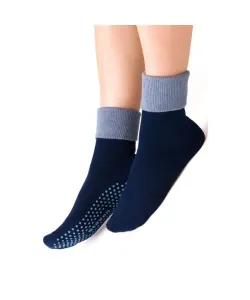 Steven abs 126 tmavě modré-jeans Dámské ponožky, 38/40, modrá