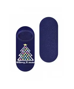 Steven art.132 Frotte ABS Vánoční dásmké ťapky, 35-37, modrá #5026637