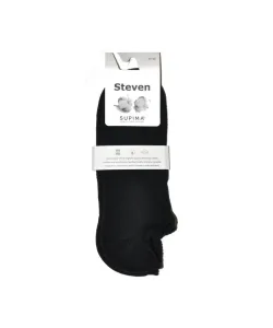 Steven art.157 Supima Kotnikové ponožky, 44-46, černá