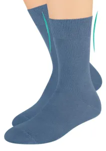 Dámské zdravotní ponožky s lemem 055 STEVEN Barva/Velikost: jeans / 38/40