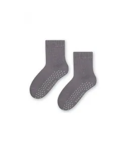 Steven 164 ABS dětské ponožky, 29-31, šedá světlý
