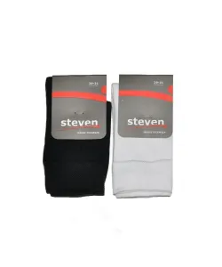 Steven art.001 Chlapecké ponožky, 38-40, bílá #2263864