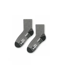 Steven art.022 Sport Chlapecké ponožky, 35-37, bílá #4032234
