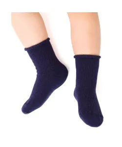 Steven art.130 Merino Wool proužek Dětské ponožky 17-25, 20-22, modrá