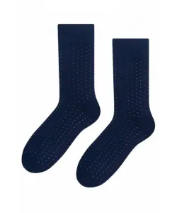 Steven 056-130 tmavě modré Pánské ponožky, 39/41, modrá