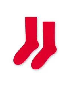 Steven 056 090 červené Pánské ponožky, 45/47, červená