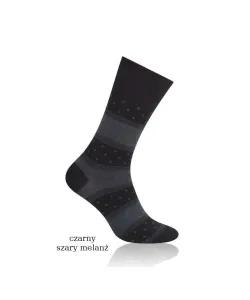 Steven Suitline art.056 Pánské ponožky, 39-41, černá #2314808