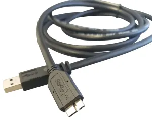 Stewart Connector Sc-3Atk003F Superspeed Usb 3.0 Cable Type A Male / Micro B Male 08Ah2140