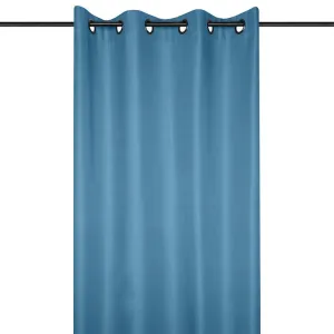 Zatemňovací závěs BLACKOUT JEFFERSON modrý 135 x 260 cm