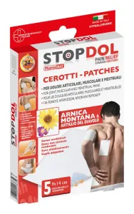 STOPDOL - Náplast proti bolesti 5ks 9x14cm s Arnikou