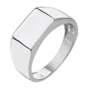 Stříbrný pečetní prsten ELEGANTNÍ Velikost prstenu: 60