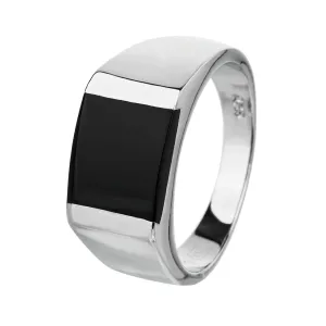 Stříbrný pečetní prsten KLASIK Velikost prstenu: 68