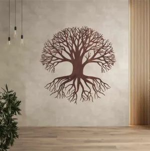 Dřevěný strom života na stěně #5799859