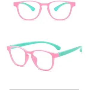 Style4 Dětské brýle na počítač Play, 6 variant, 2 - růžová + zelené nožičky #5565908