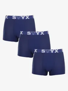 Styx Boxerky 3 ks Modrá #6097020