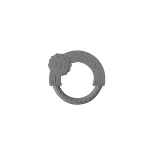 SUAVINEX - Kousátko silikonové kroužek - šedé