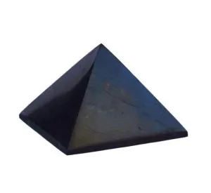 Šungitové kameny Šungit pyramida Velikost: 5 cm