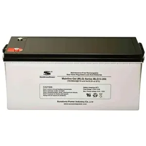 SUNSTONE-POWER Gel akumulátor 12V/200Ah MLG12-200