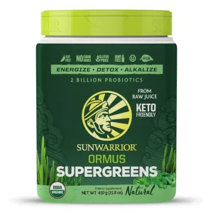 Sunwarrior Ormus Warrior Super Greens Bio 450 g