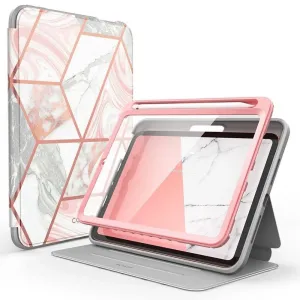 Pouzdro Supcase Cosmo pro iPad mini 6 2021 - růžový mramor