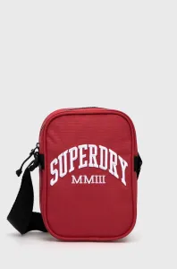 SuperDry Side Bag Cross body bag Červená