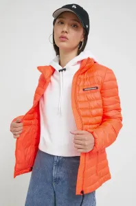 Bunda Superdry dámská, oranžová barva, přechodná #5404746