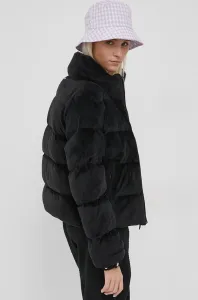 Péřová bunda Superdry dámská, černá barva, zimní #5404453