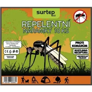 Surtep Repelentní náramek proti komárům 10 ks / Mix barev