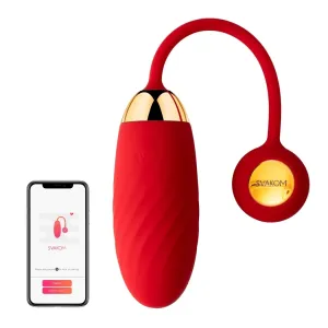 Svakom Ella Neo - smart, vibrating egg (red)