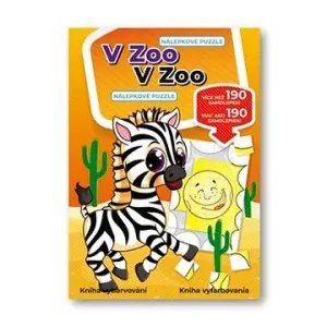 V zoo Nálepkové puzzle